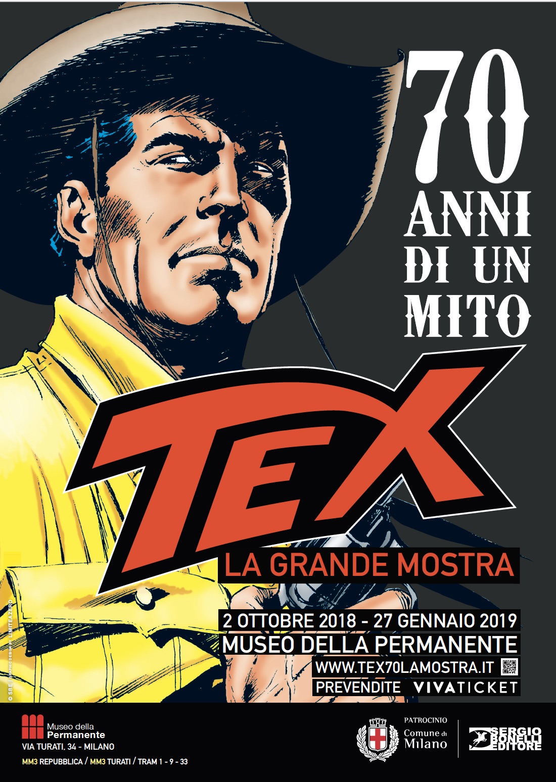 TEX. 70 ANNI DI UN MITO MUSEO DELLA PERMANENTE MILANO - GDA Press