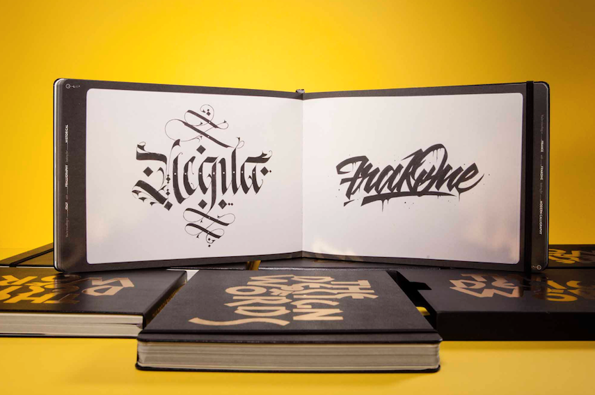 Moleskine design deals of words